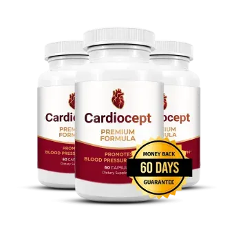 3 bottles of Cardiocept