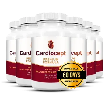 6 bottles of Cardiocept